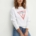 Bluza alba bumbac - Guess