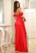 rochie lunga roșie+nunta+majorat+domnisoara de onoare (3)